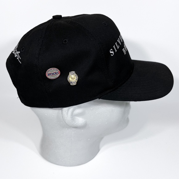Vintage NRA Silver Bullet Brigade Snapback Hat Cap Black Made In USA - Picture 4 of 7
